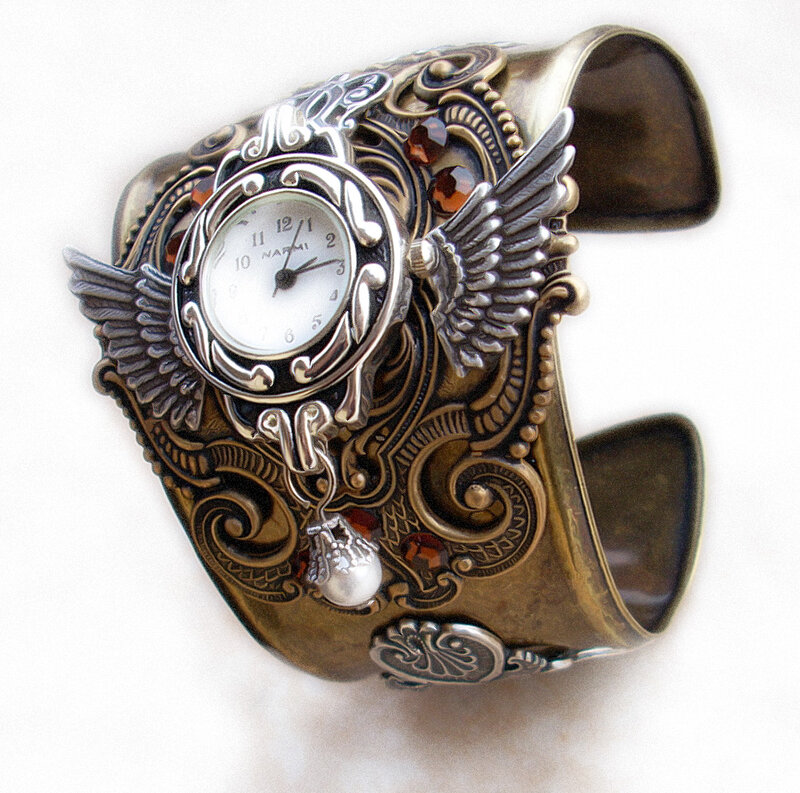 Steampunk Watch Cuff
