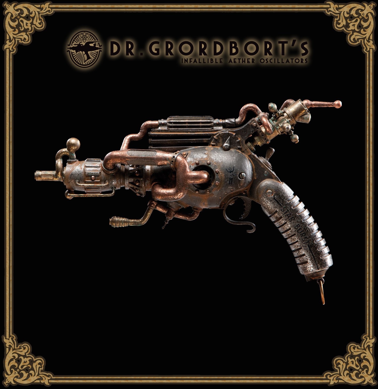 Steampunk weapon design