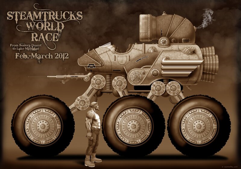 Steamtruck World Race