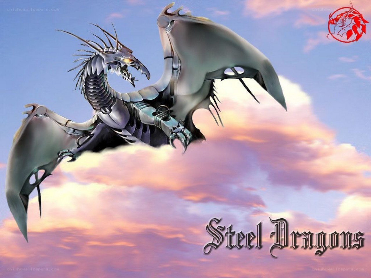 Steel Dragon in Flight