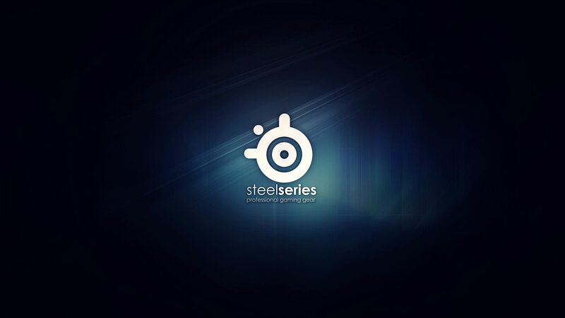 Steelseries Logo — Blue, Dark