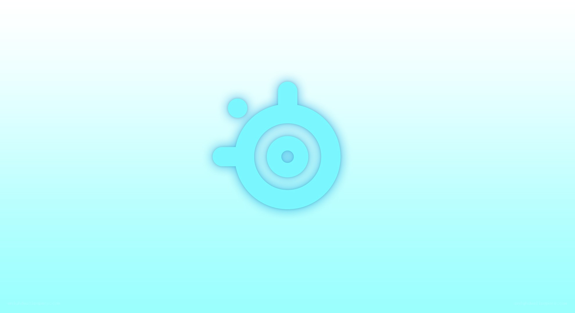 SteelSeries logo on gradient