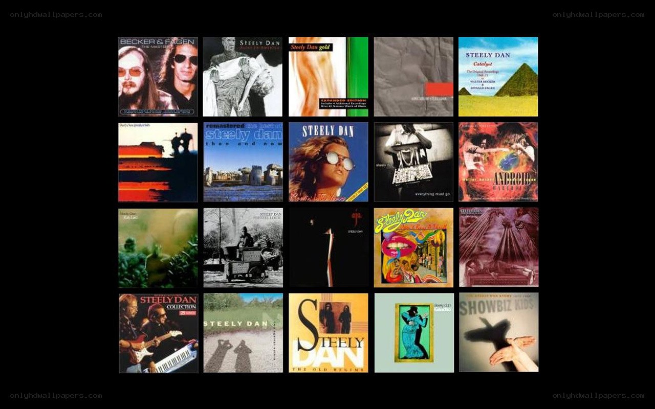 Steely Dan album covers collection