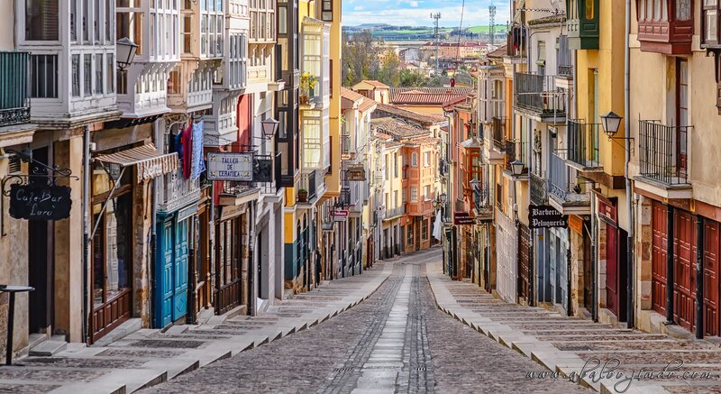 Steep Cobblestone Street