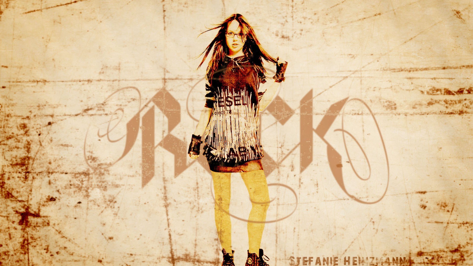 Stefanie Henizmann rock poster