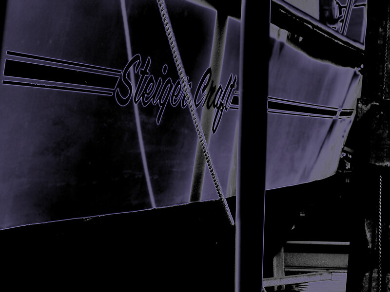 Steiger Craft boat branding