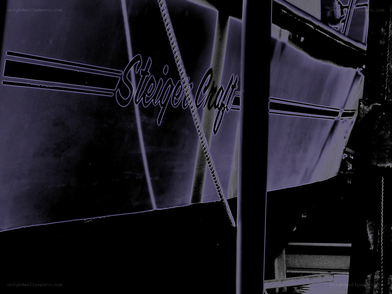 Steiger Craft boat branding