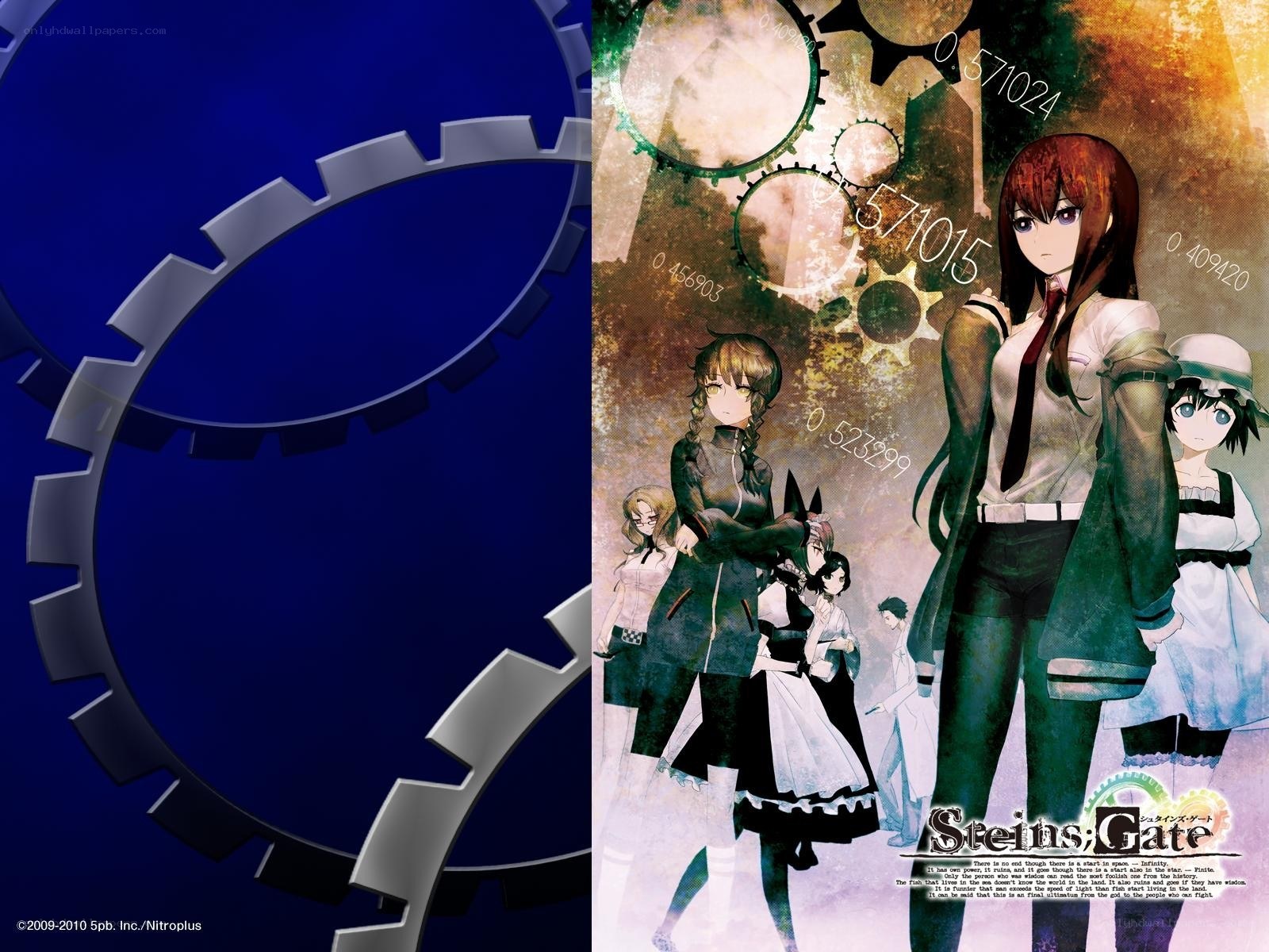 Steins;Gate anime artwork