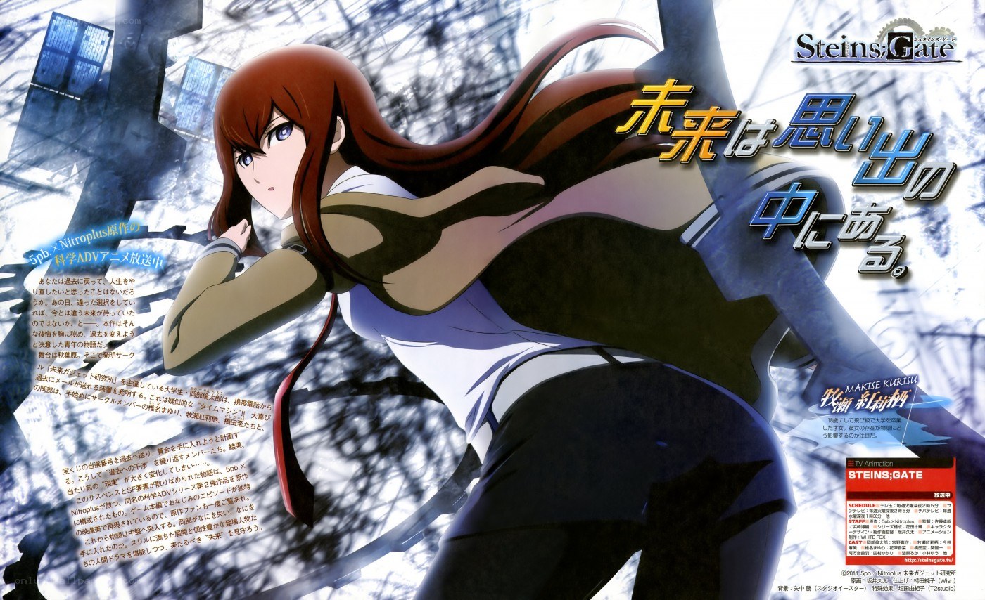 Steins;Gate anime character art