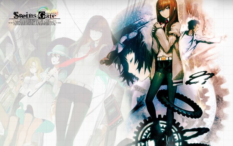 Steins;Gate anime promotional art
