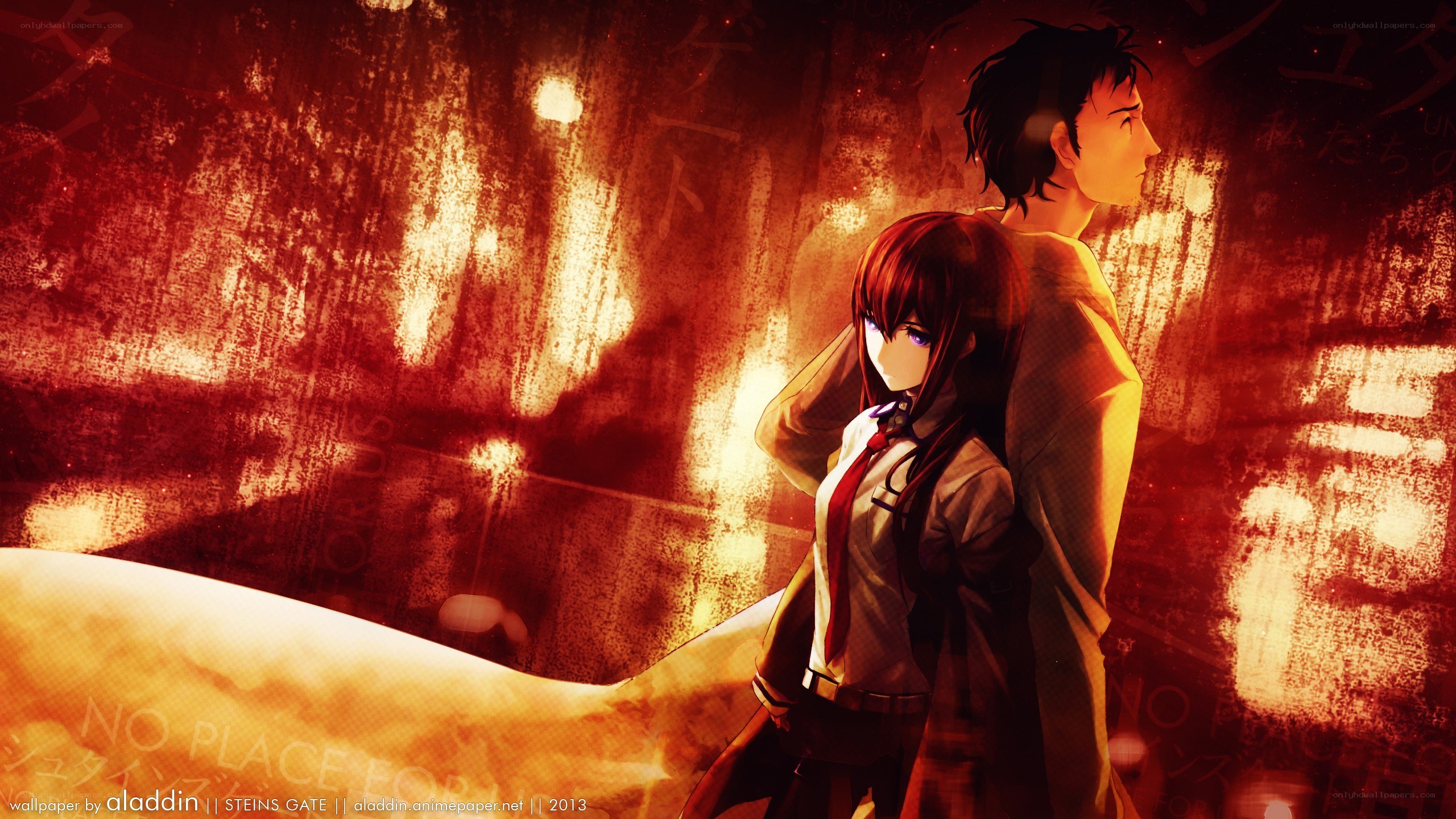 Steins;Gate anime scene