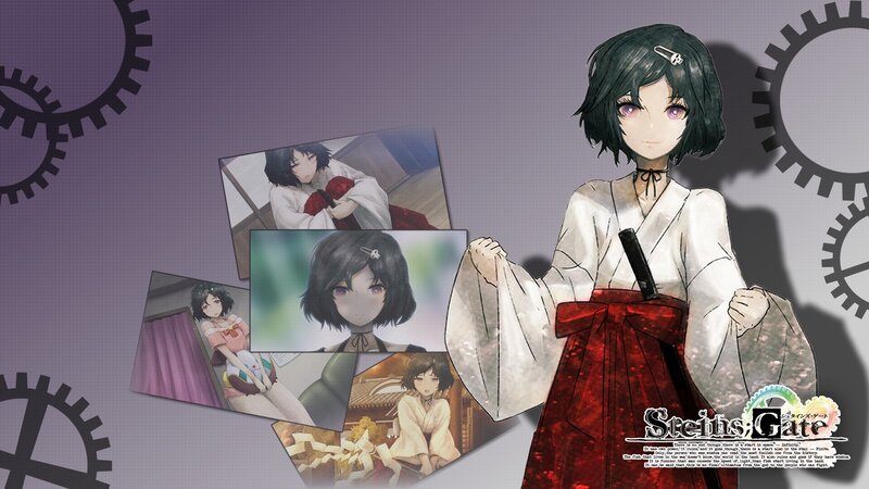 Steins;Gate character collage
