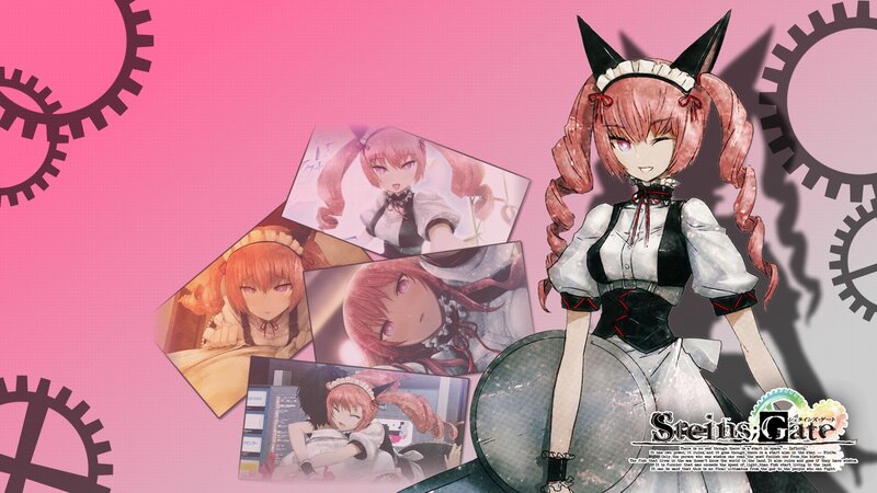 Steins;Gate character collage