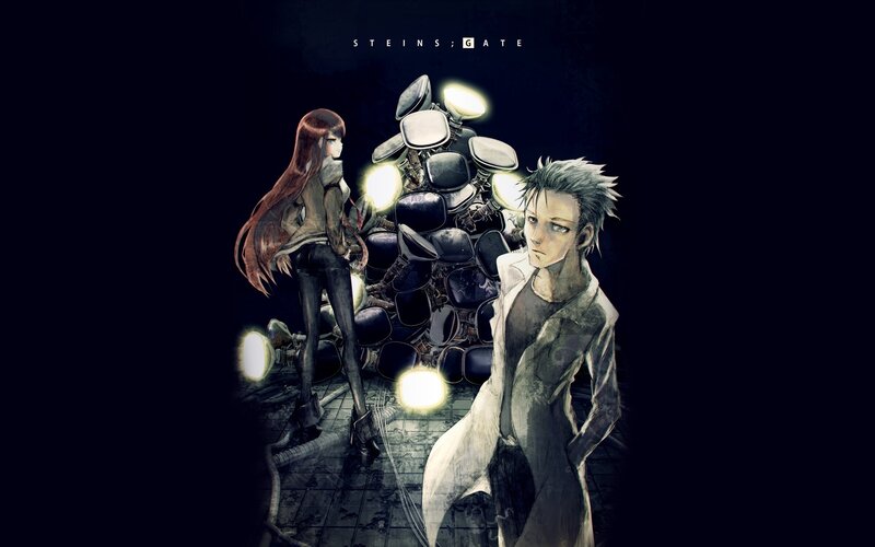 Steins;Gate characters and robot