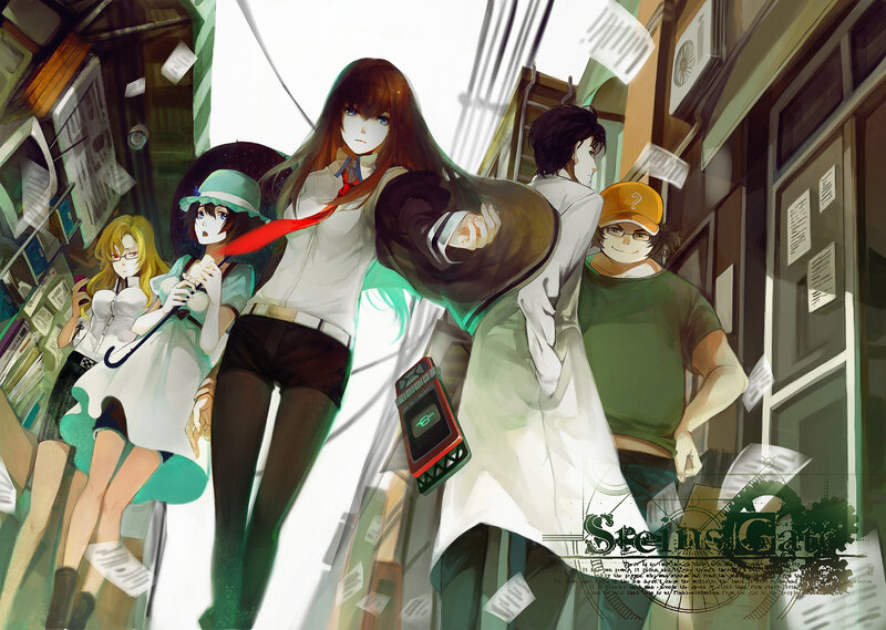 Steins;Gate characters in alley