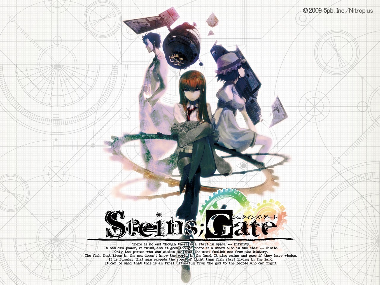Steins;Gate promotional art