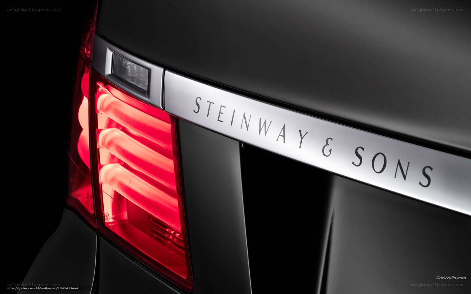Steinway & Sons car badge