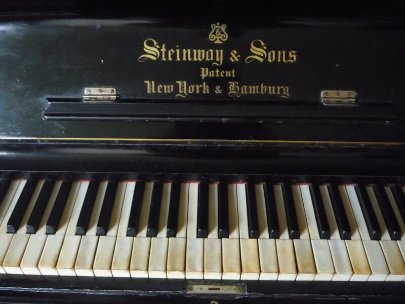 Steinway & Sons piano keyboard