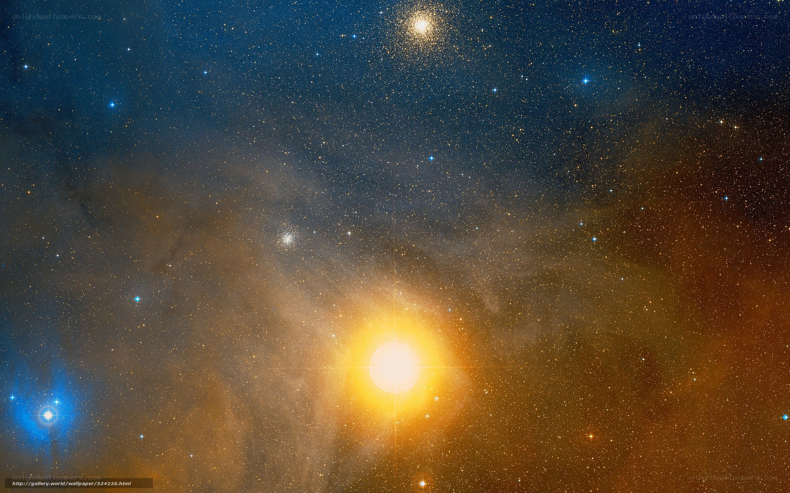 Stellar Nebula and Stars