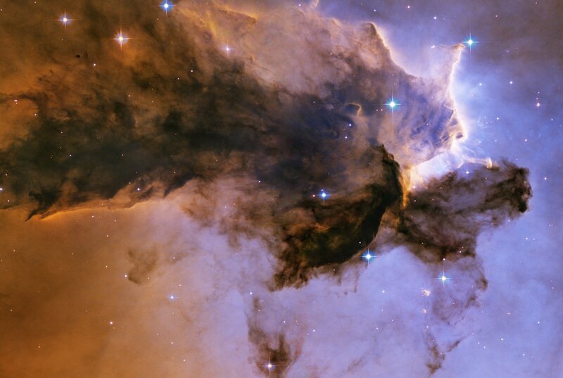 Stellar Nebula with Stars