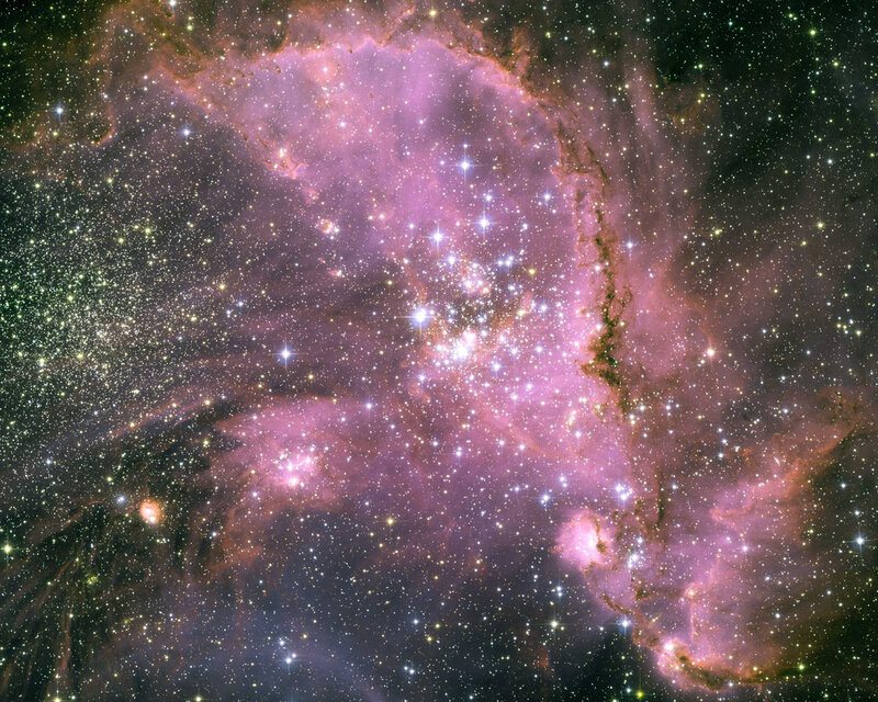 Stellar nursery in Carina Nebula