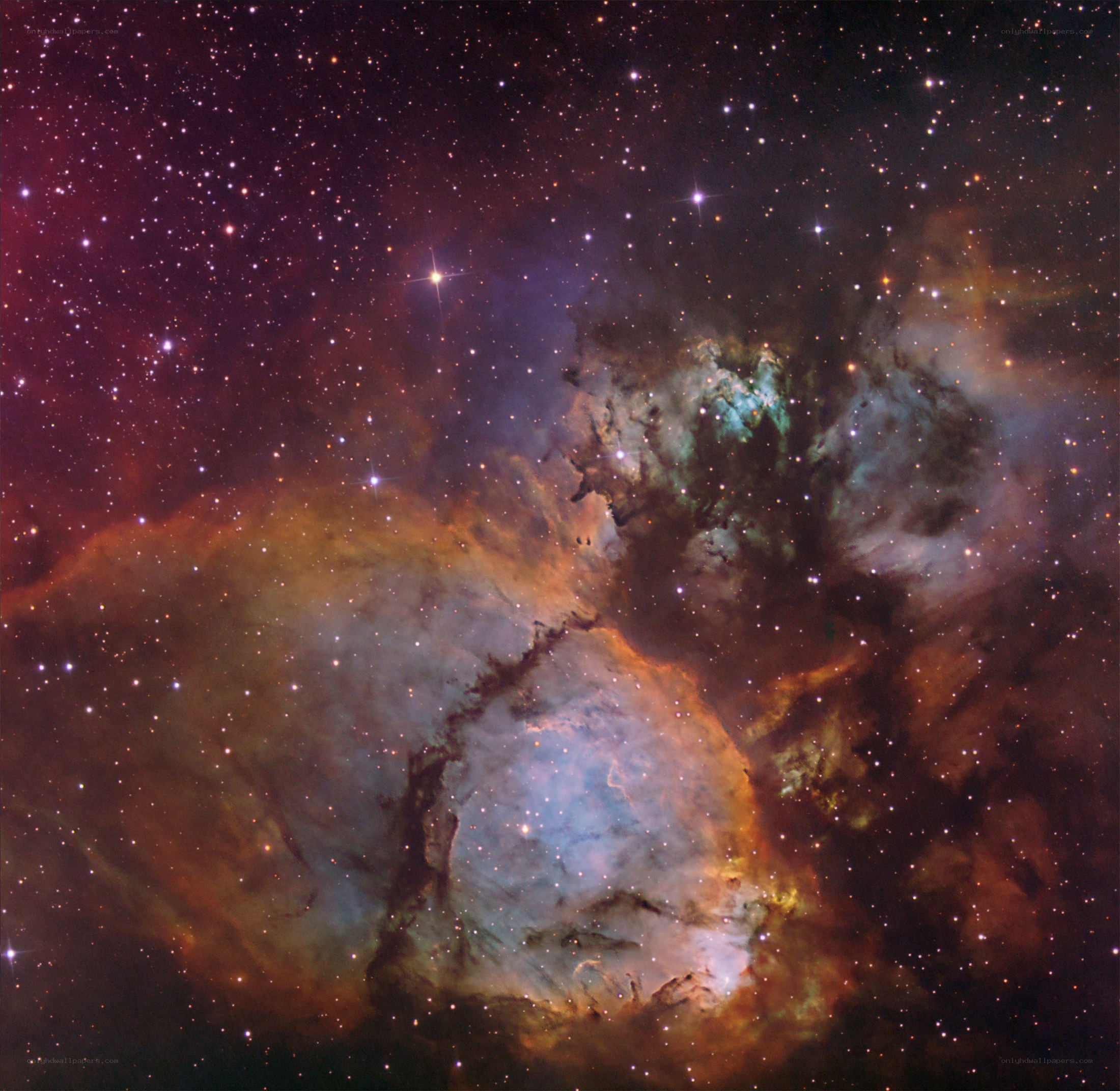 Stellar nursery in Orion