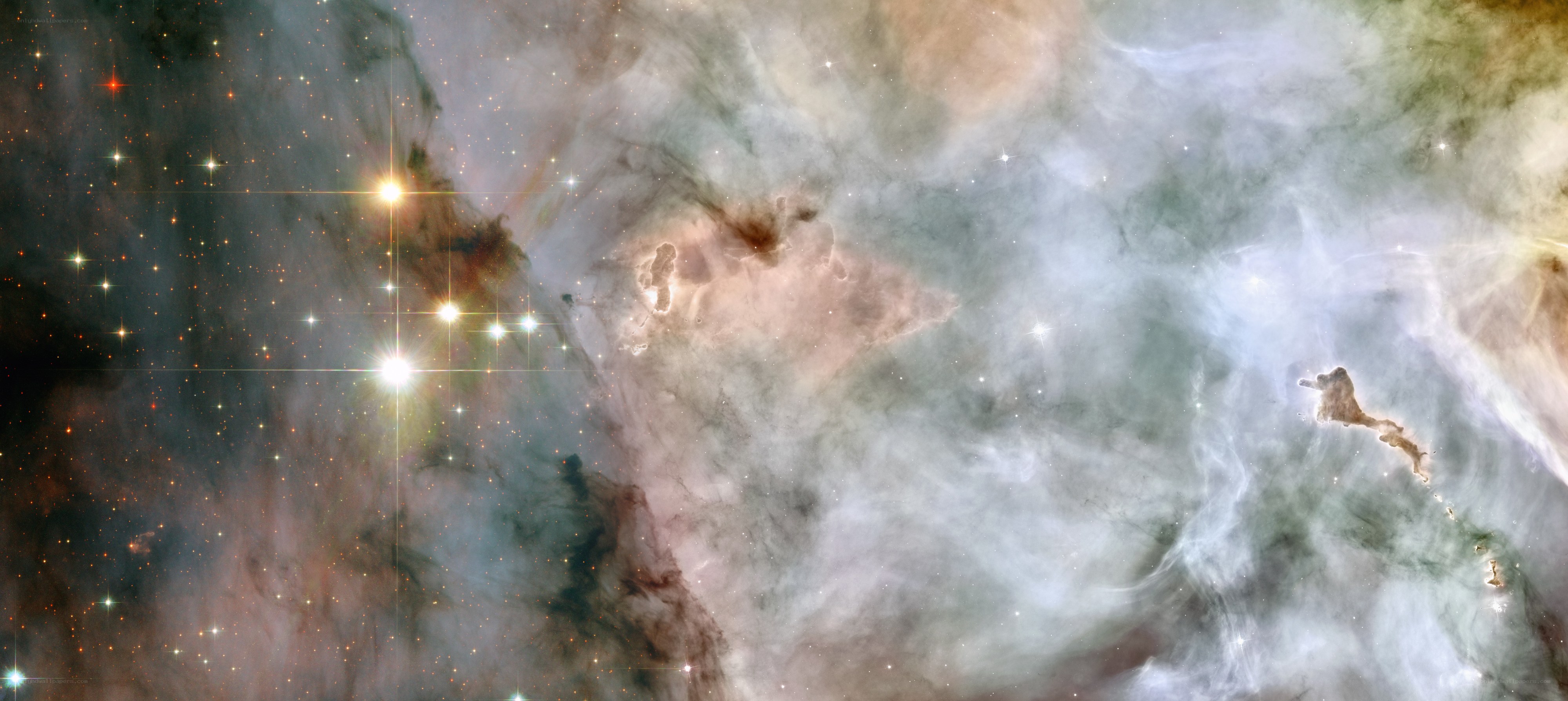 Stellar nursery in Orion