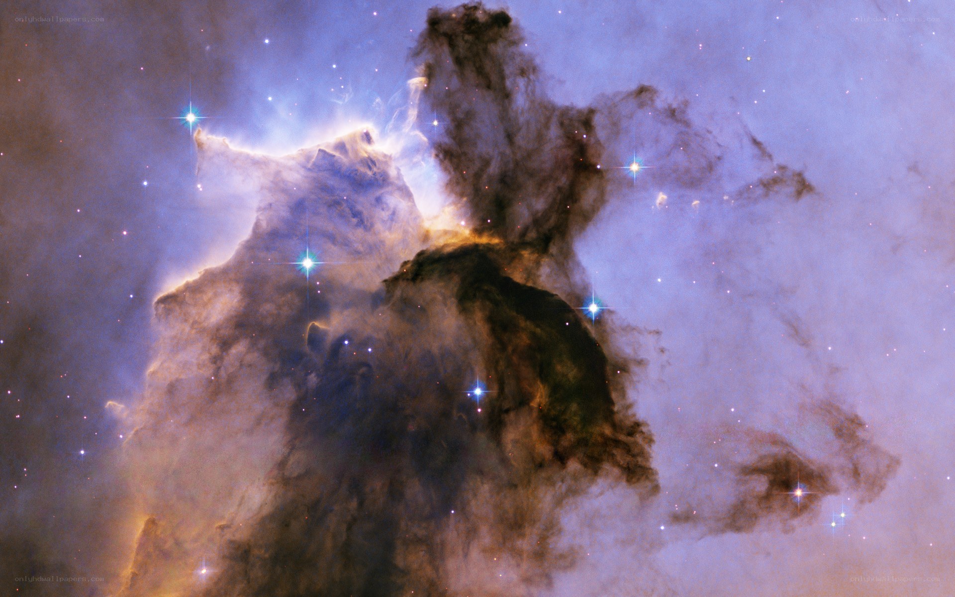 Stellar nursery in space