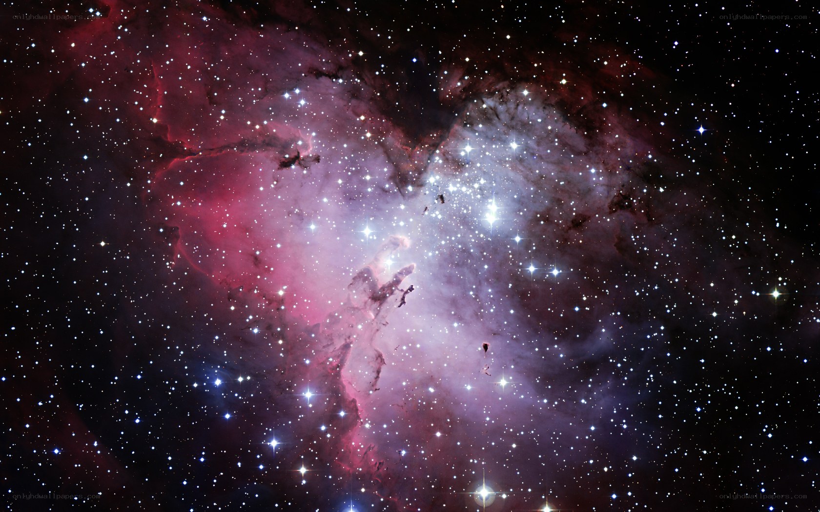 Stellar nursery in space