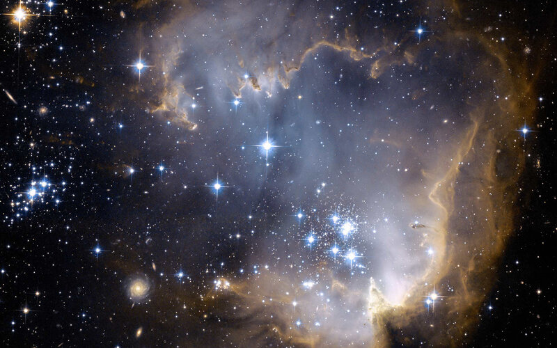 Stellar nursery in space