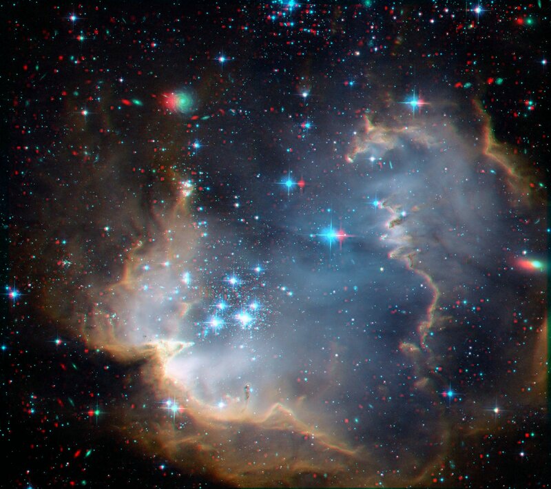 Stellar nursery in space