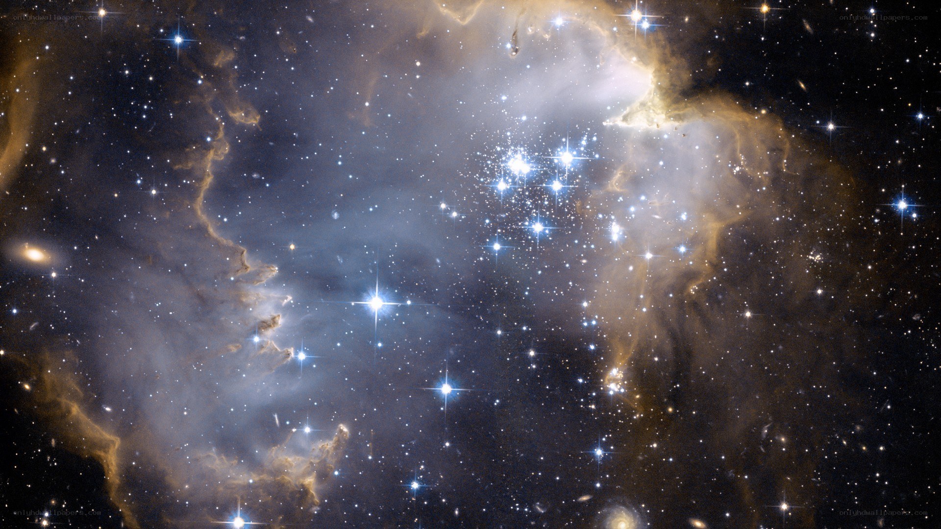 Stellar nursery in space