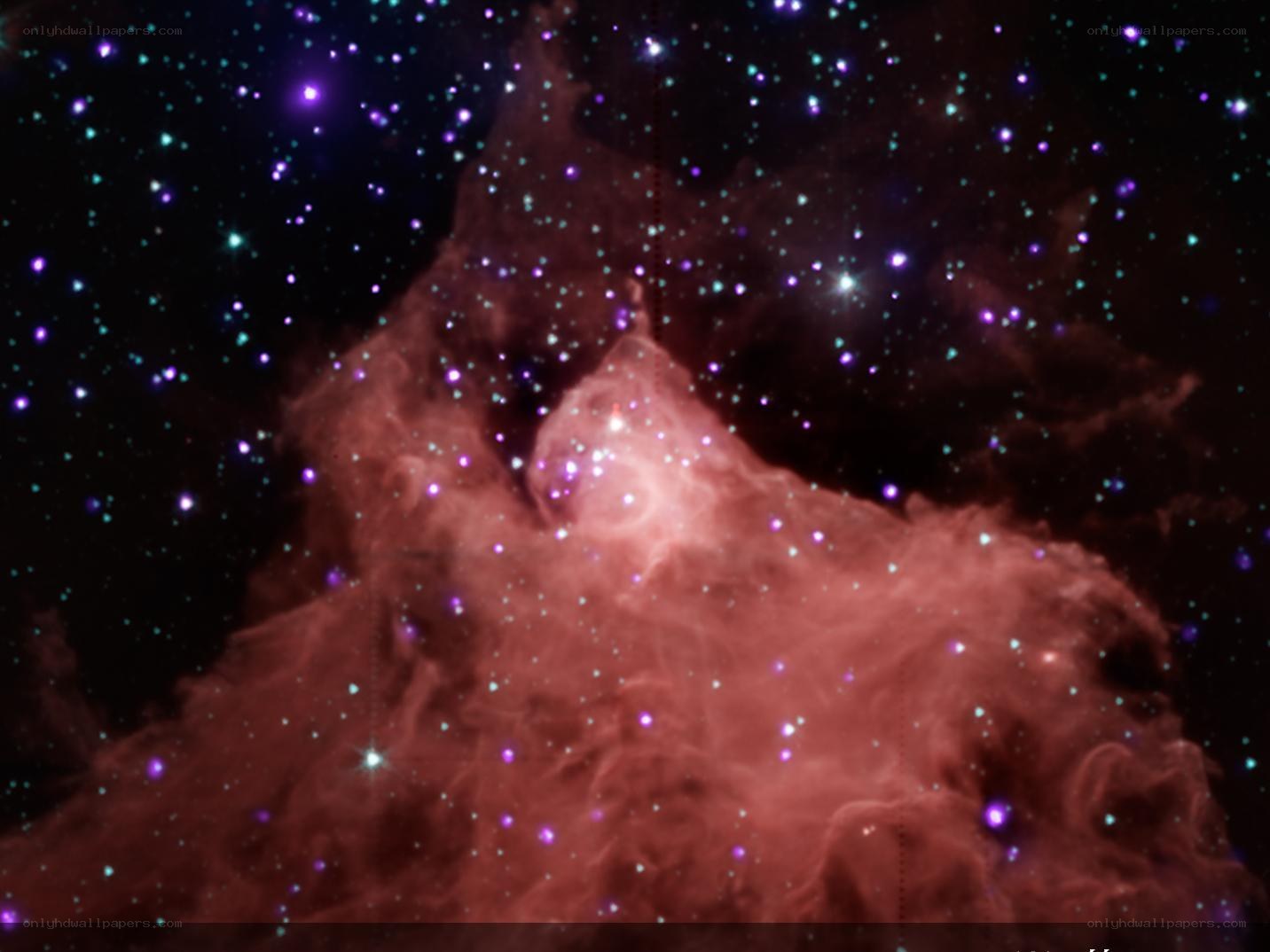 Stellar nursery in space