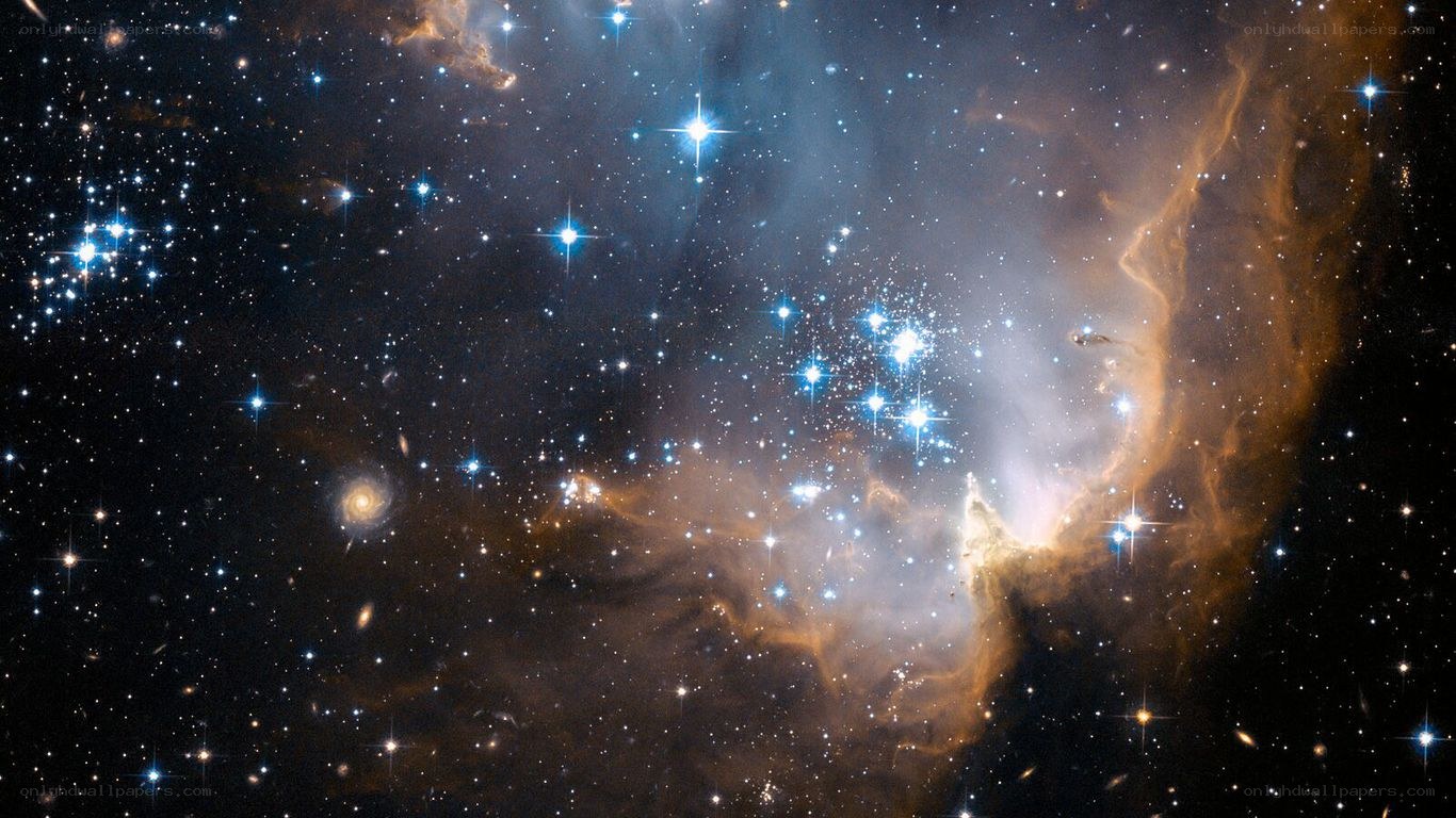 Stellar nursery in space