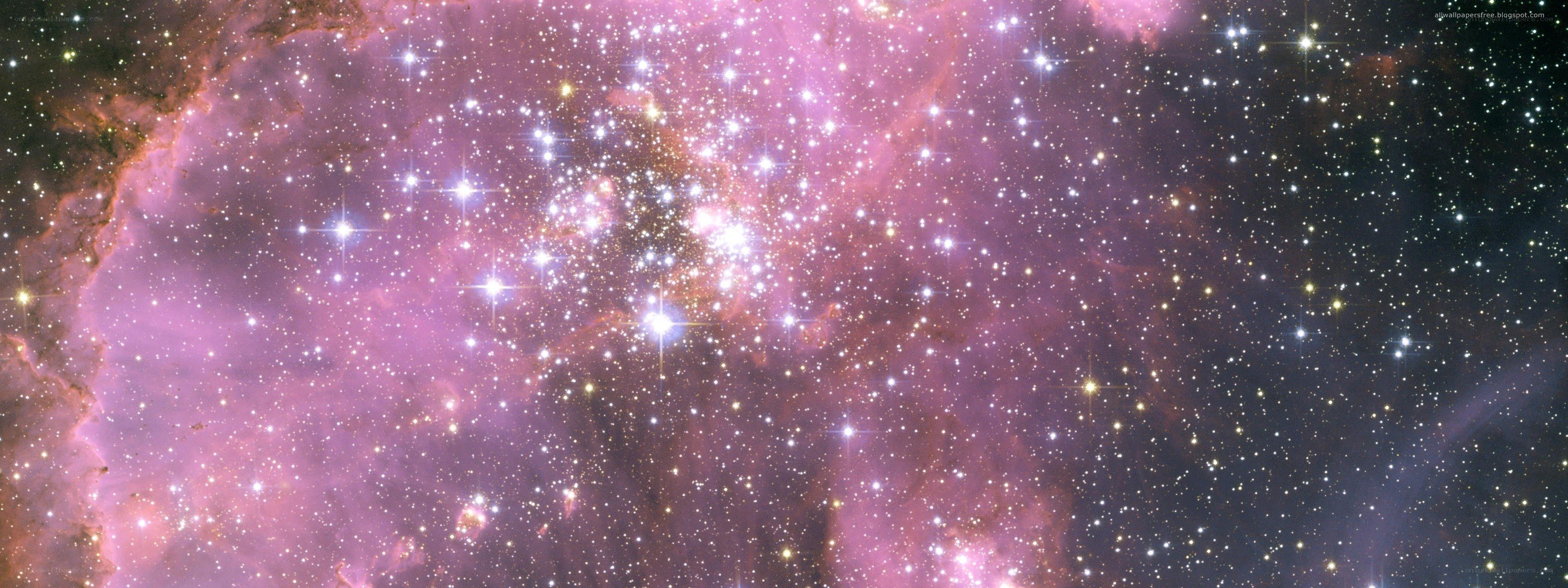 Stellar nursery in space