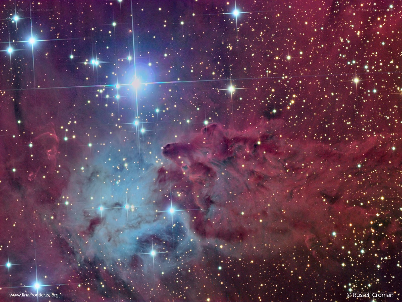 Stellar nursery in space
