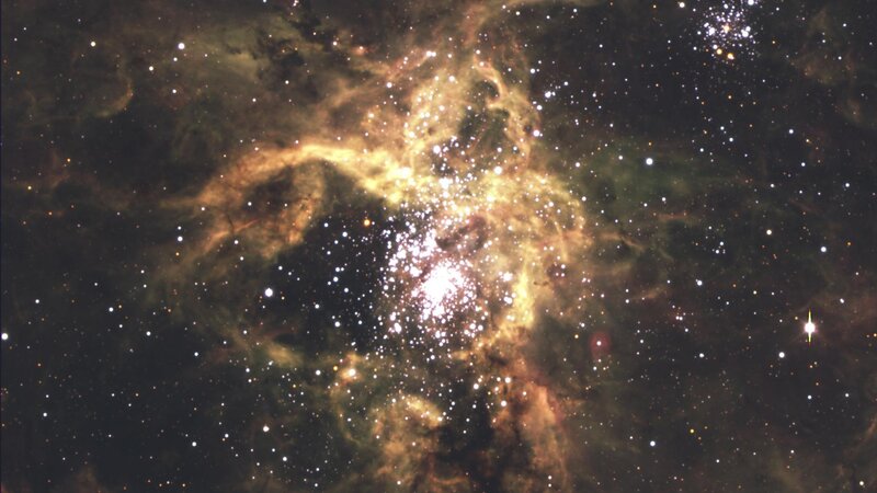 Stellar nursery in space