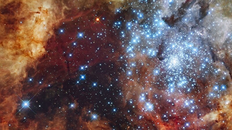 Stellar nursery in the Carina Nebula