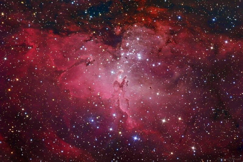 Stellar nursery in the Carina Nebula