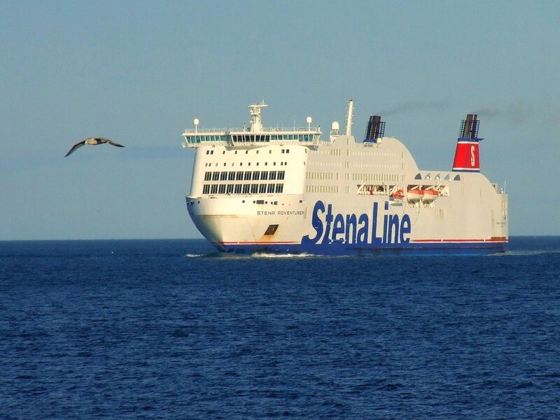 Stena Line ferry at sea