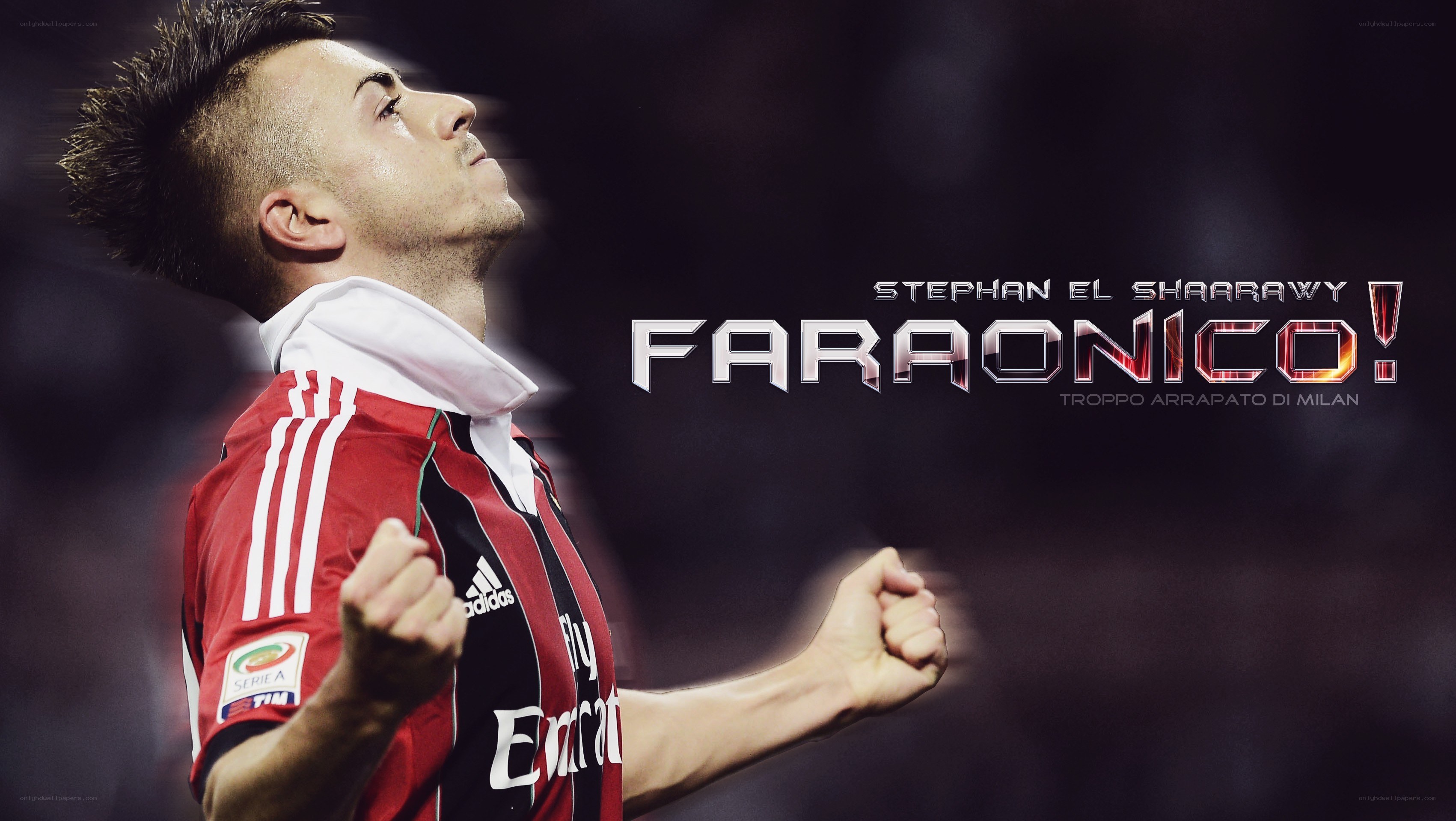 Stephan El Shaarawy celebrates
