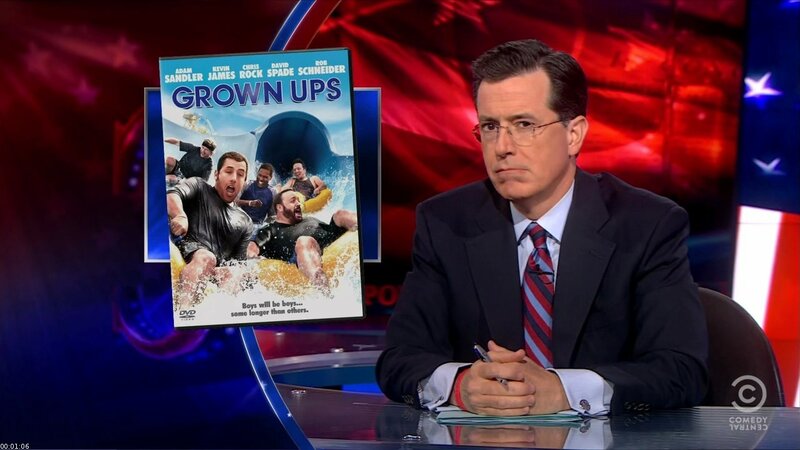 Stephen Colbert on Grown Ups