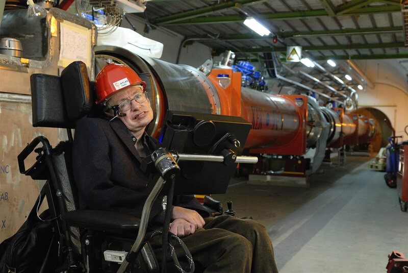 Stephen Hawking at CERN
