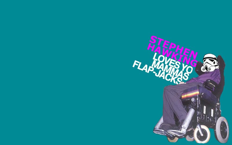 Stephen Hawking loves flapjacks