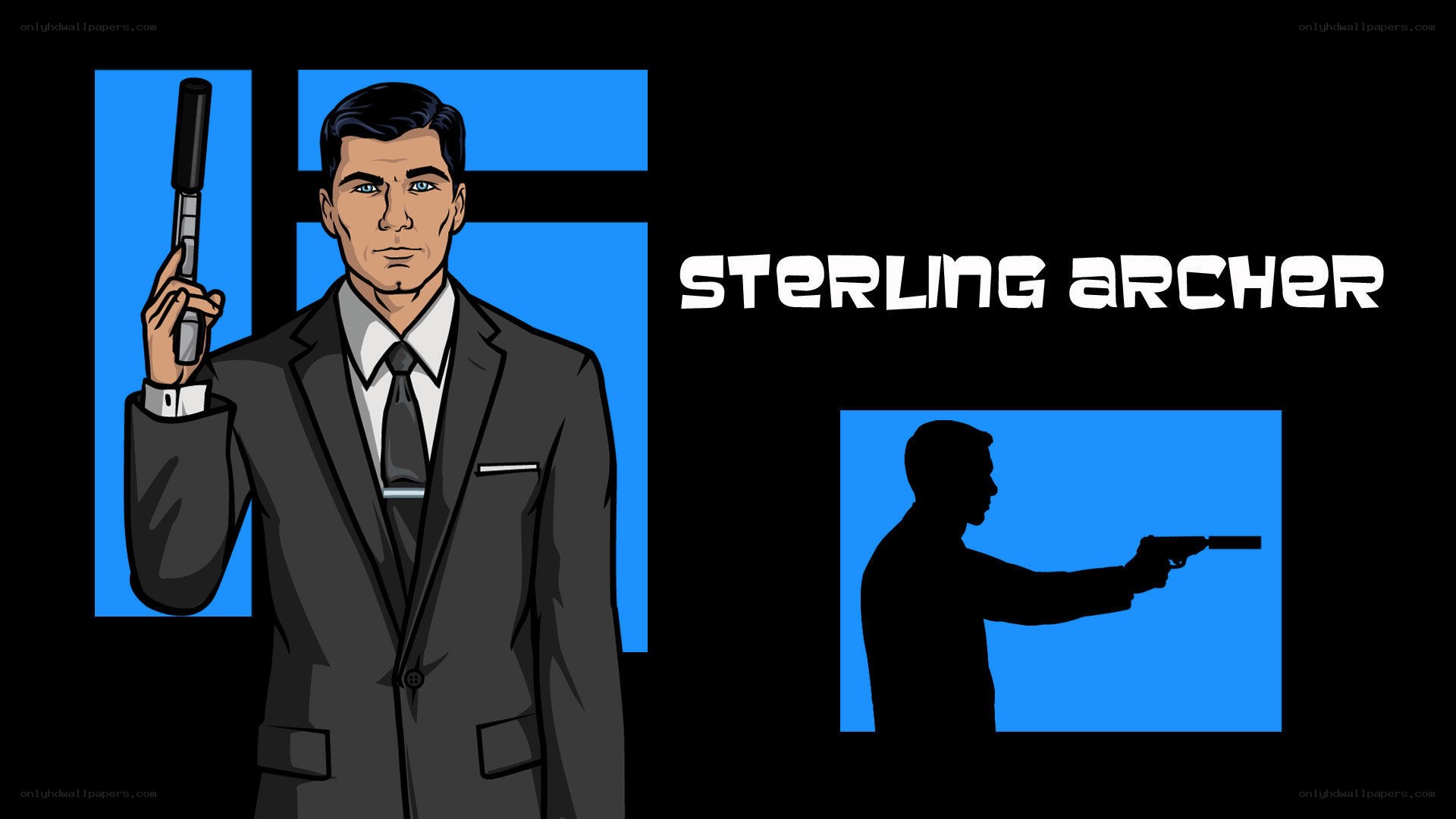 Sterling Archer character art