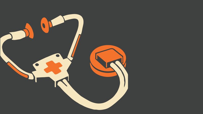 Stethoscope and Button