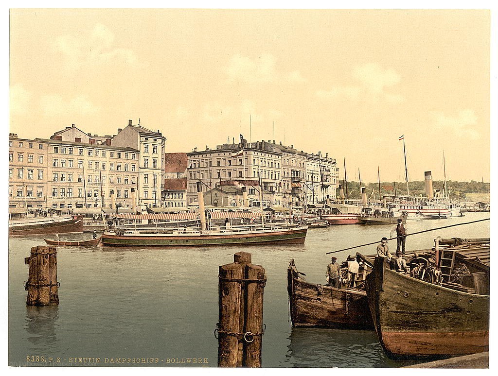 Stettin steamship port
