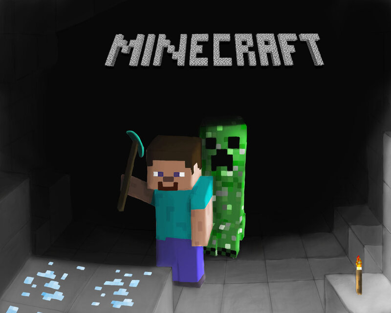 Steve and Creeper