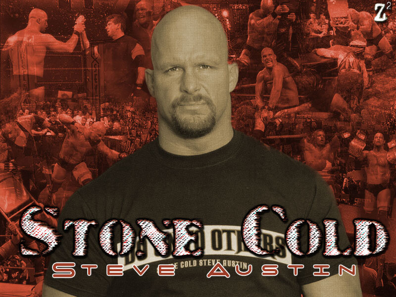 Steve Austin in Wrestling Collage