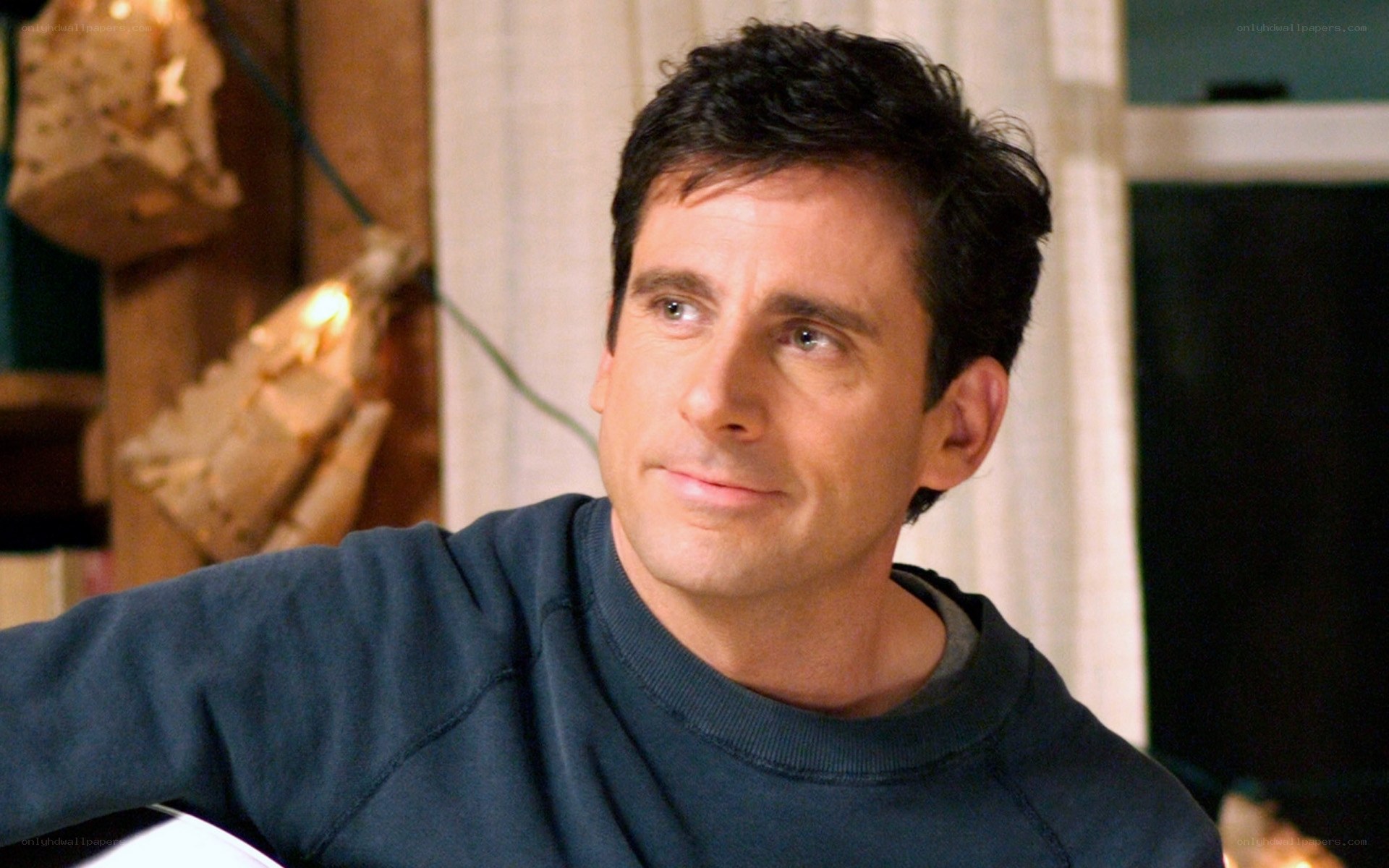 Steve Carell in a sweater